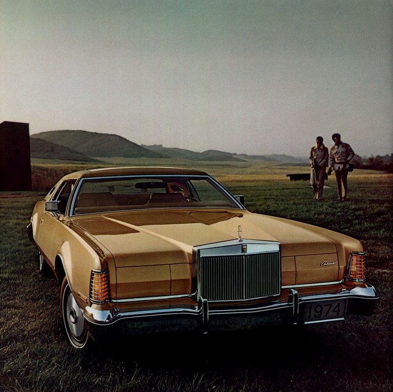 1974 Lincoln Continental Brochure Page 8